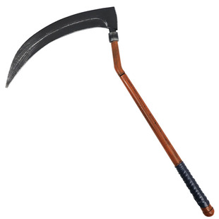 黎明杀机屠夫死神镰刀万圣节装饰道具仿真儿童玩具PU软胶武器模型