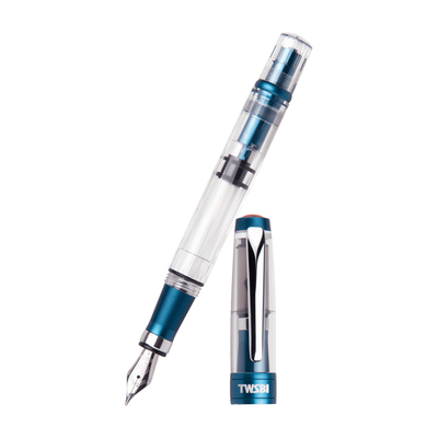 三文堂活塞示范透明钢笔书写送礼