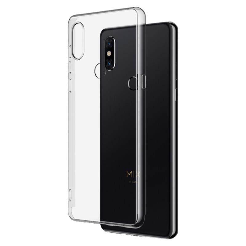 iwosty适用小米mix2s手机壳mix3全包保护壳mix4手机套mis2s外壳mx2防摔液态硅胶超薄高级感透明防摔男女软壳
