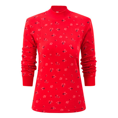 100%纯棉中老年秋衣单件毛衫上衣