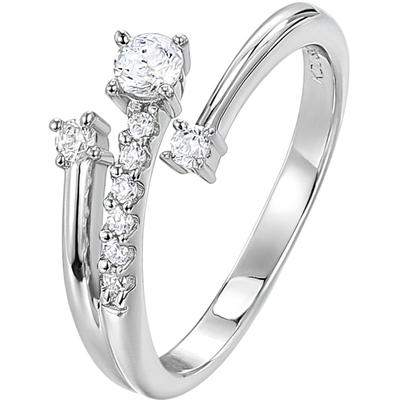 卡蒂罗流星雨戒指女个性尾戒