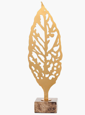 特价清仓金属叶子家居装饰品摆件