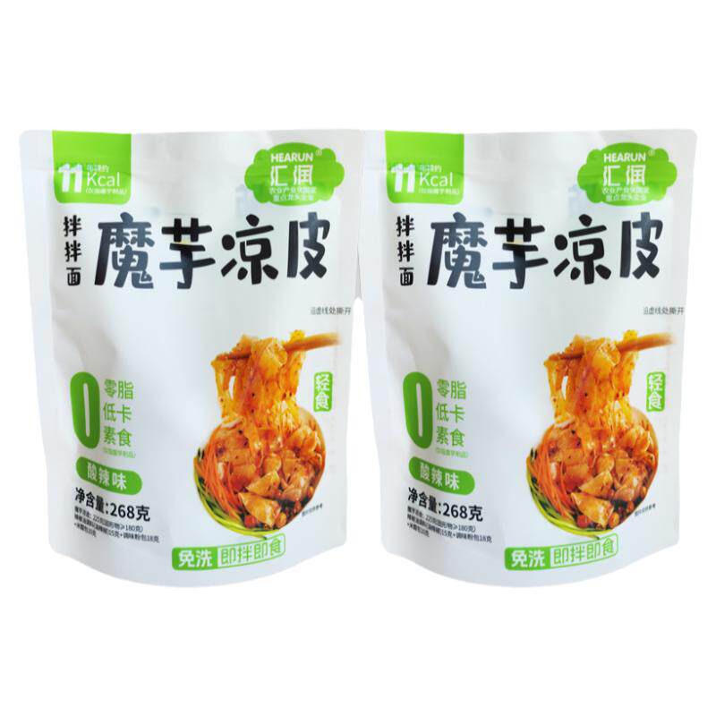 汇润魔芋凉皮爽滑潍坊0脂低卡