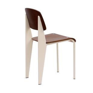 居美优家居实木餐椅Standard chair中古奶油风椅子家用靠背餐桌椅