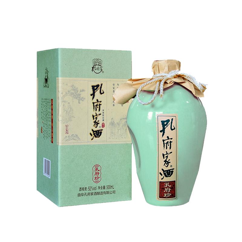 deg500ml陶瓶高度浓香孔府家酒