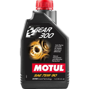 摩特MOTUL GEAR300酯类全合成差速器齿轮油变速箱油 75W90 GL4GL5