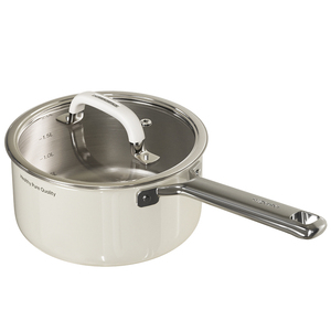 奶锅无涂层316L不锈钢宝宝辅食锅婴儿煎煮一体煮面锅一人食小汤锅