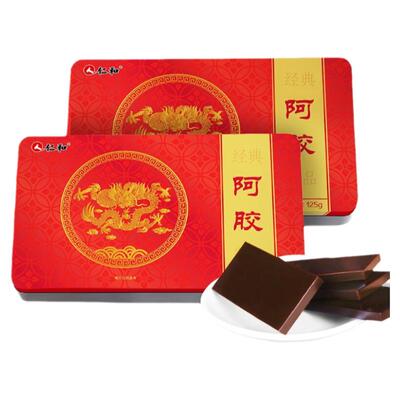 仁和阿胶块片山东原产黑驴皮熬制