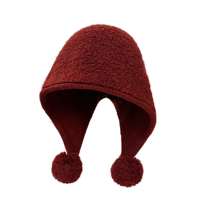 针织帽套头帽女羊毛保暖