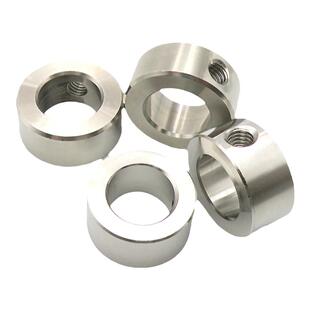 厂家供应不锈钢固定环 光轴限位顶丝挡圈 光轴用止推定位隔套