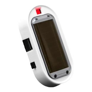 汽车太阳能防贼警示灯车内模拟防盗器装饰灯改装免接线感应呼吸灯