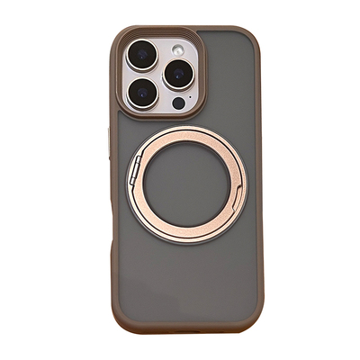 磁吸支点壳360旋转支架适用苹果