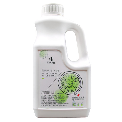 盾皇浓缩凤梨汁1.6L果汁菠萝风味饮料浓浆商用冲饮奶茶店专用原料