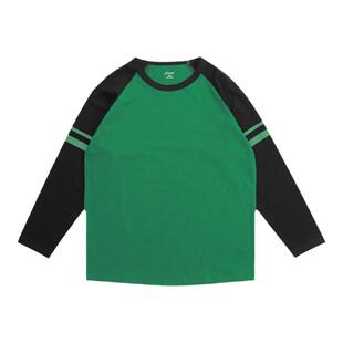 纯一良品男童t恤打底衫春秋款长袖撞色外穿洋气儿童新品纯棉秋衣