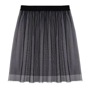 z双层网纱裙外搭蕾丝半身裙短款透视打底裙一层纱裙罩裙卫衣内搭