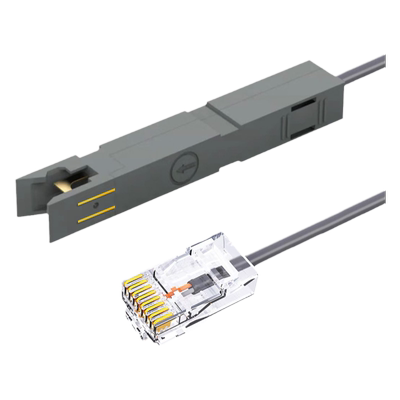 鸭嘴跳线rj45网络电话
