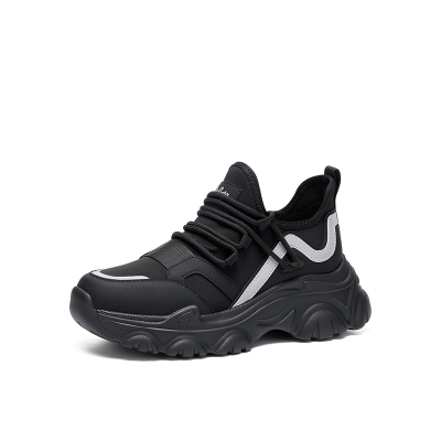 [孟子义同款二代]leecooper厚底老爹鞋女2026新款春季休闲运动鞋