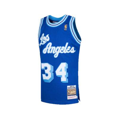 MN湖人队奥尼尔34号球衣球员版