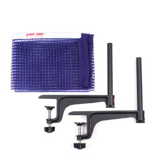 红双喜乒乓球网架乒乓球桌网柱通用便携式拦网兵乓球台网子带网