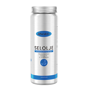 挪威Noraktiv海豹油软胶囊心脑血管含角鲨烯Omega3 DHA非深海鱼油