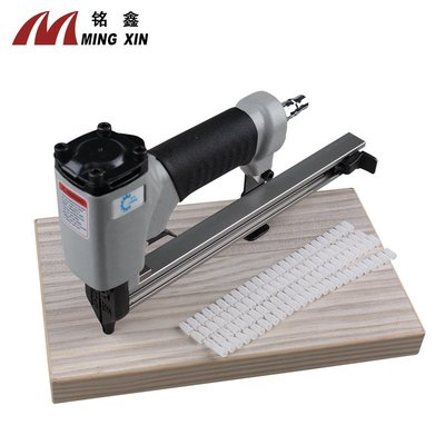 铰链连排预埋件风枪 烟斗合页连体排塞填充气钉枪 铰链合页胶粒枪