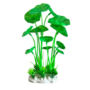 新款精品鱼缸造景仿真水草装饰摆件大底座20cm水族箱造景用品花草