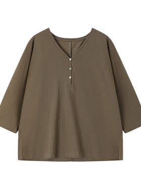 XWI欣未七分袖蝙蝠袖T恤女士2026
