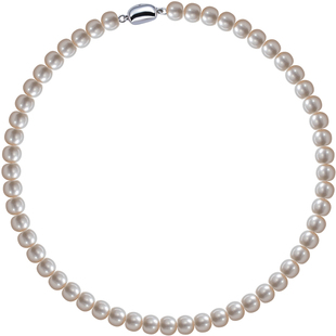 南珠宫个性百搭款 925银淡水大珍珠项链馒头 C-X098SD-Y