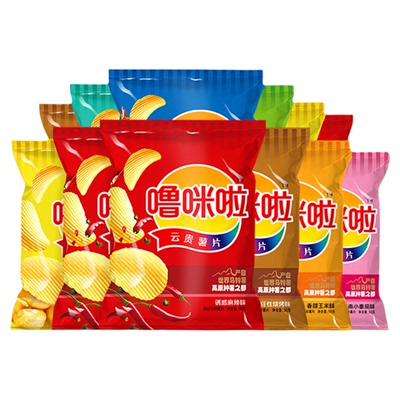 噜咪啦薯片儿童100g办公室零食
