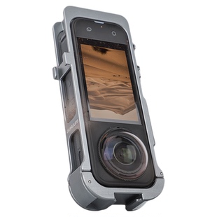 Sunnylife 适用于影石Insta360X5金属磁吸兔笼扩展边框冷靴硅胶镜头罩保护壳支架铝合金相机配件