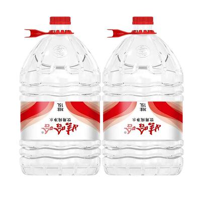 娃哈哈饮用纯净水14.8L×2桶泡茶冲奶