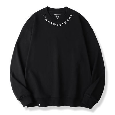 美式字母圆领卫衣无性别男女装