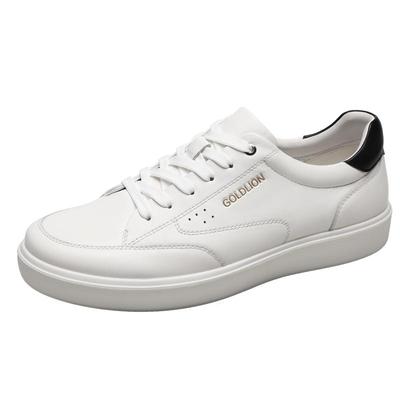 金利来缓震小白鞋休闲板鞋真皮潮