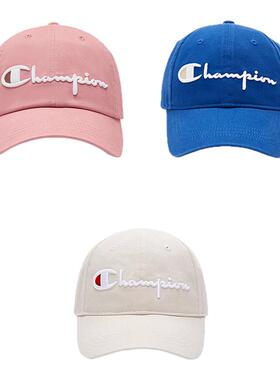 Champion冠军新款棒球帽男女款情侣休闲鸭舌帽户外运动遮阳帽子