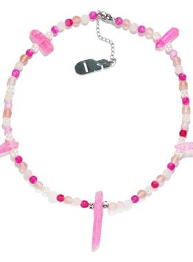 ONBrand原创高级感轻奢小众情侣天然原石嘻哈男女美式锁骨项链