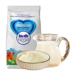 柳宾斯基俄罗斯进口奶粉全脂乳粉成人奶粉食品中老年学生奶粉500g