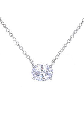 明星同款韩版项链水滴单钻配饰女