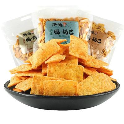 俺滴388g*6袋多口味网红怀旧锅巴