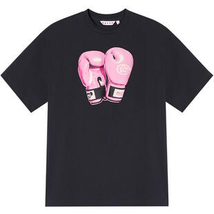 SALT.P可颜深灰印花短袖T恤女宽松落肩2026春季新款AC36160080