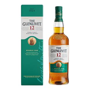 TheGlenlivet/格兰威特12年双桶750ml苏格兰斯佩塞单一麦芽威士忌