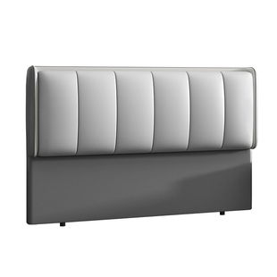 床头软包靠背单买2025新款简约现代超薄科技布单独实木落地床背板