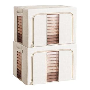 【所有女生的直播间】爱丽思布艺折叠收纳衣服衣物整理箱