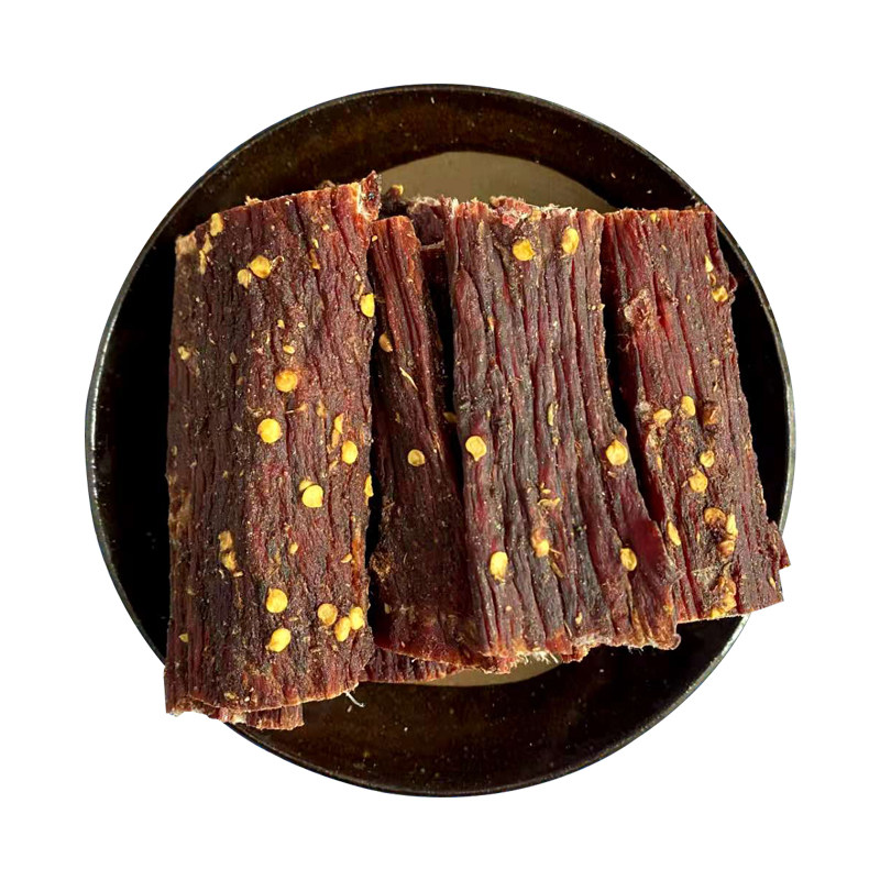风干牛肉干四川特产手撕麻辣五香青花椒耐嚼500g追剧牛肉干小零食