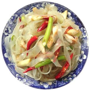 水晶粉皮绿豆粉皮条脆拉皮河南宽粉条凉皮凉拌热炒涮锅5斤包邮