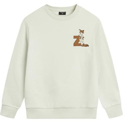 李宁童男女同款套头无帽卫衣