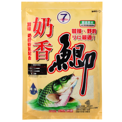 LUCKYSEVEN7谷物大鲫奶香鲫饵料