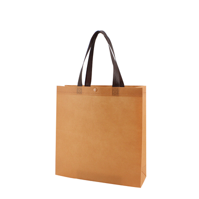 带按扣无纺布手提袋定制暗扣网红女装竖版高档购物袋礼品袋环保袋