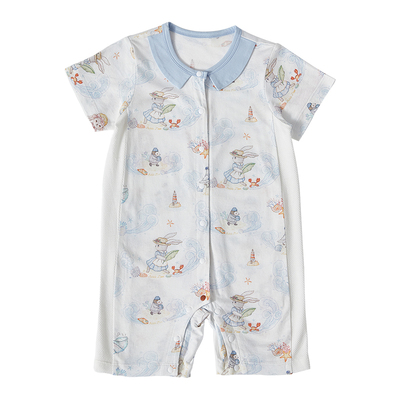 bubbletree婴儿衣服连体衣夏季