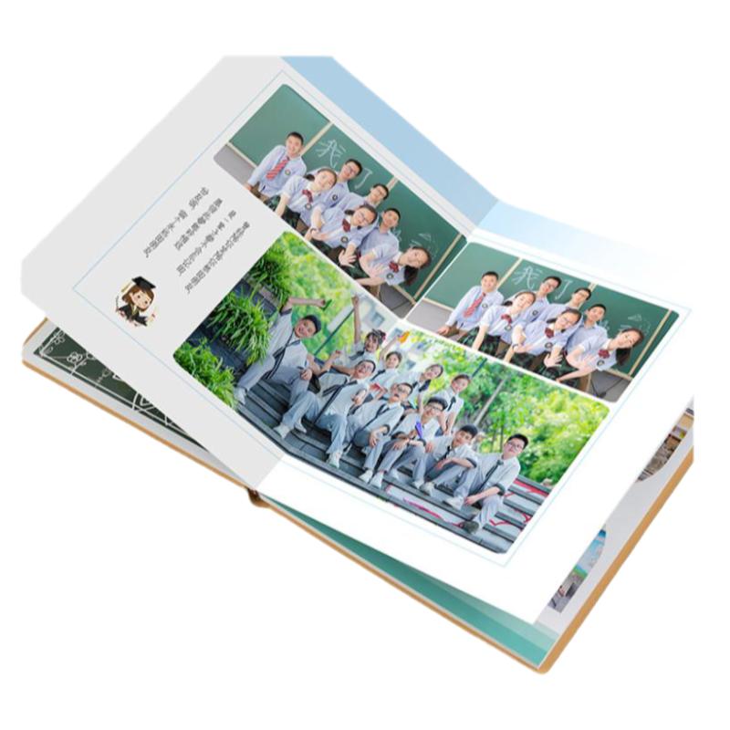 幼儿园毕业相册定制照片书diy礼物小学毕业纪念册制作大学班级来图定做儿童宝宝成长记录聚会纪念册影集打印
