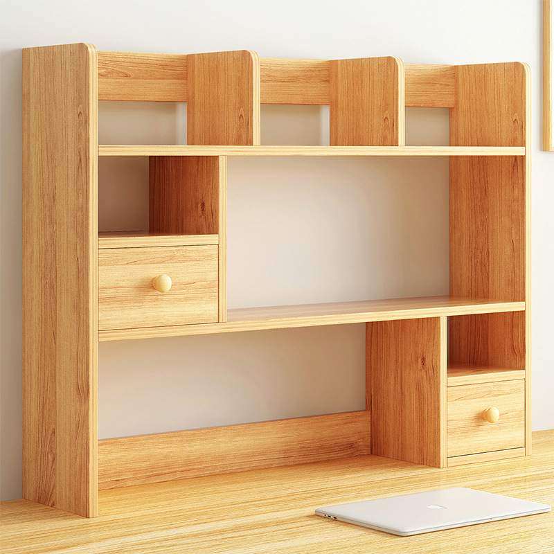 桌面书架收纳多层架简约家用办公桌简易物储学生书柜置物架经济型